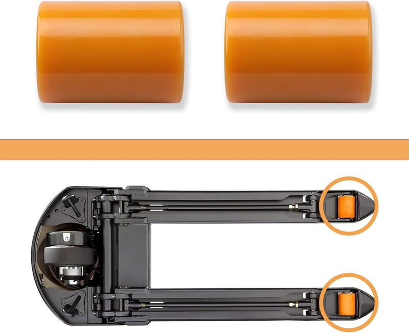 GYUPTRK Load Wheel Kit Fit for Crown Model WP 3000 Electric Pallet Jack Lift Truck, 2Pack - Image 3